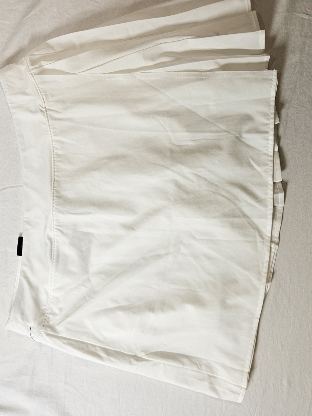 Lole White Pleated Athletic Tennis Skort with Hidden Pockets Asymetric NWT Large - Picture 8 of 8